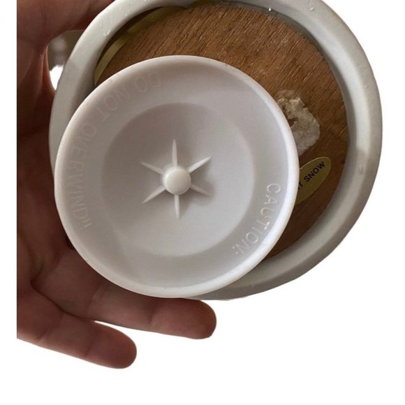 Let It Snow” Summit Collection Musical Rotating Ceramic Christmas Sledding - Picture 2 of 5